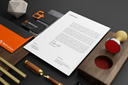 Stationery Mockup, an Advertising Mockup by SLAB! Design (Thumbnail 4 of 5)