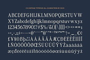 CS Cartage – Contemporary Font, a Serif Font by Craft Supply Co. (Thumbnail 8 of 8)