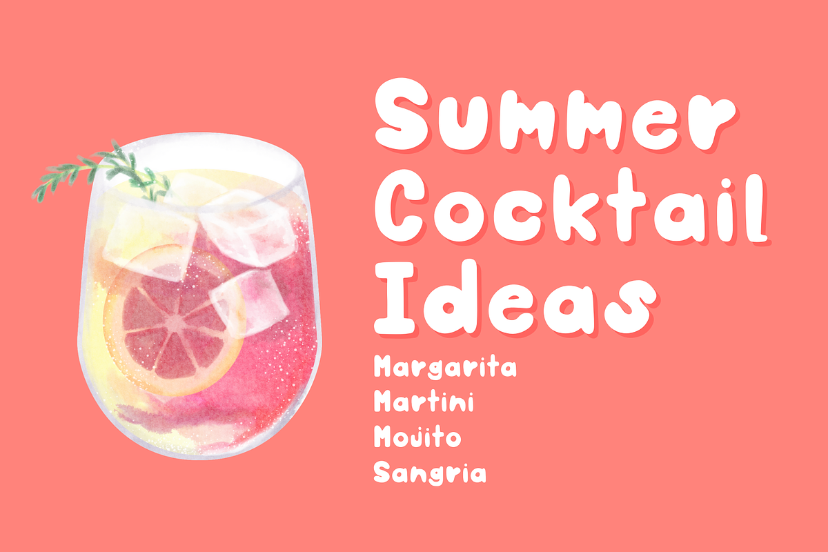 Watermelon - Cute Handwritten Font, a Handwritten Font by Kanink Studio (Photo 3 of 7)
