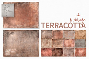 Vintage Terracotta Textures