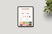 iPad Mockup, an iPad Mockup by Getdesign (Thumbnail 2 of 5)