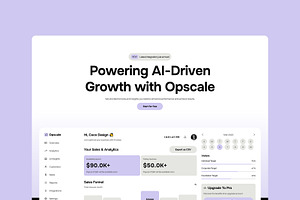 Opscale – SaaS & AI Framer Template, a Templates & Theme by CocoDesign