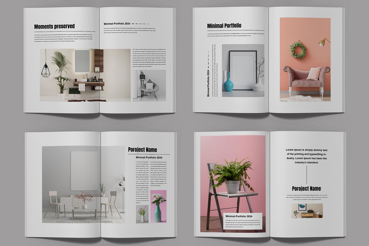 Minimal Portfolio Templates