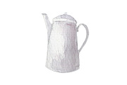 Kitchenware set in watercolor, an Illustration by My watercolor shop (Thumbnail 6 of 7)
