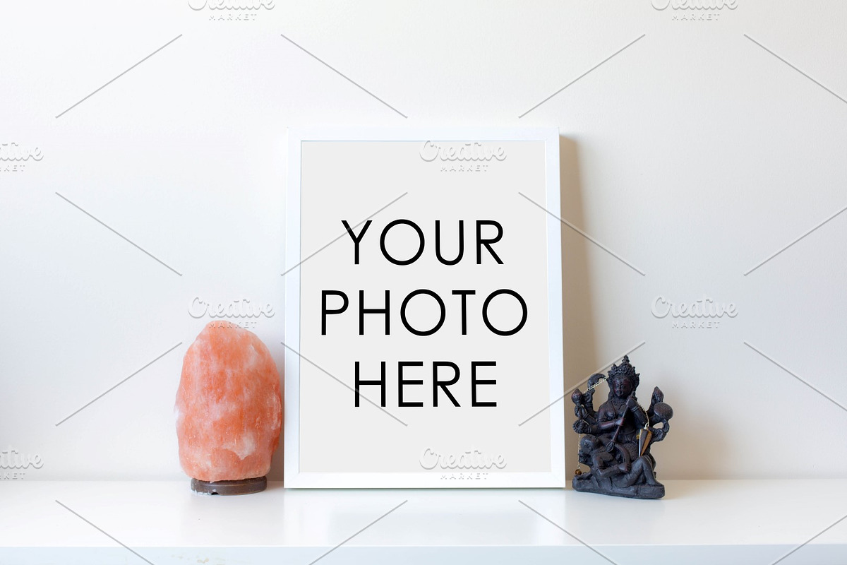 10 Minimalist White Mockup Frames, a Packaging Mockup by F R A M E D // SUPPLY CO. (Photo 8 of 11)