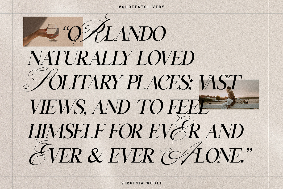 Silver Garden - Nostalgic Font Duo, a Serif Font by SilverStag Type Foundry (Photo 20 of 26)