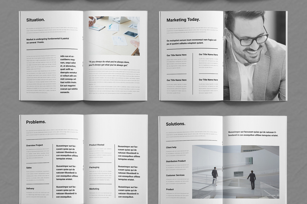 White Paper Layout, a Brochure Template by ContestDesign (Photo 3 of 4)