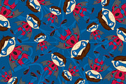 Cartoon Heroic Superhero Pattern, a Person Illustration by Mark Murphy ...