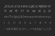 Archdale Blackletter: Vintage Bold, a Blackletter Font by Mofr 24 (Thumbnail 7 of 8)