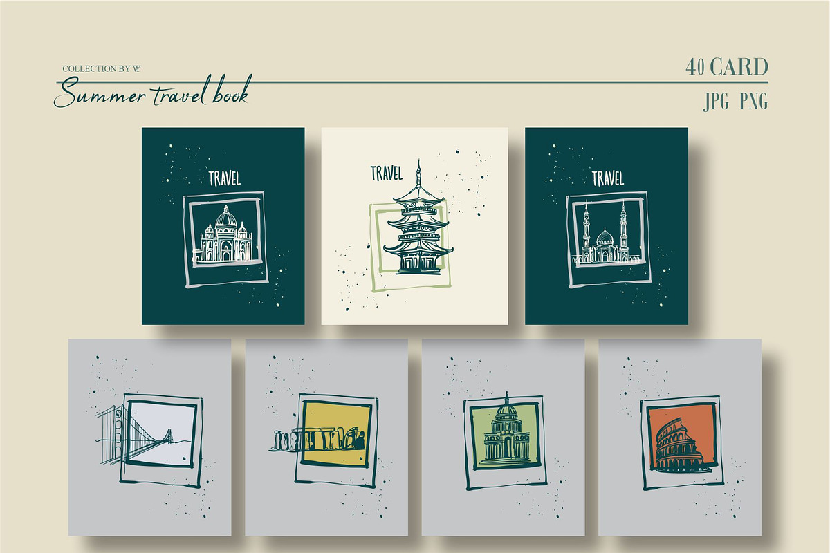 Summer travel book, an Object Graphic by Collection by VY (Photo 10 of 14)