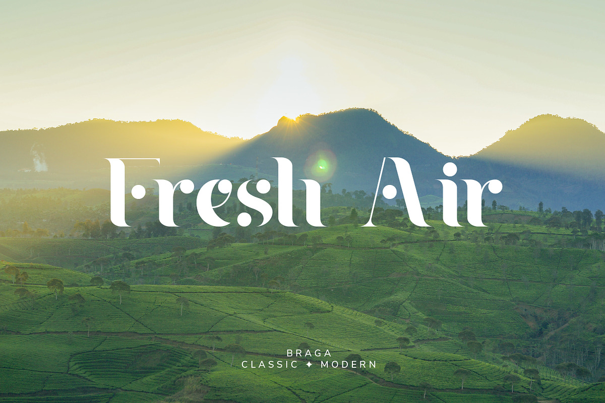 Braga Serif - Classic & Modern, a Serif Font by Lettertype Studio (Photo 5 of 10)