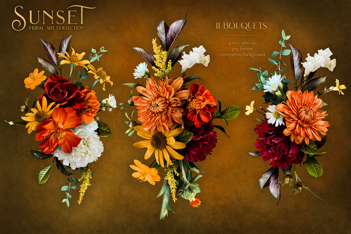 Sunset Floral Art Collection, an Object Graphic by Eclectic Anthology (Photo 12 of 20)