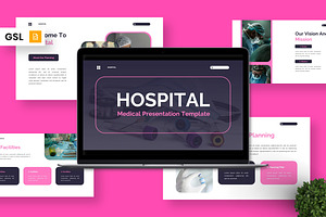 Hospital - Medical Google Slide, a Presentation Template by Deepslide Studio