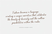 Gastela Brush Script Font with Swash, a Script Font by Typebae (Thumbnail 7 of 17)