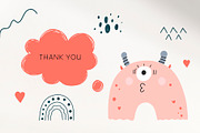 Boo - cute monsters collection, an Animal Illustration by Mariart_i (Thumbnail 8 of 8)