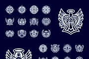 Angel Symbol and Sigils Set, a Solid Icon by Creative Stall (Thumbnail 7 of 9)