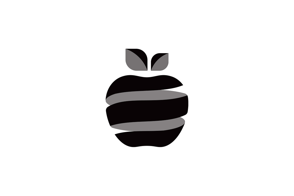 Modern Apple Fruit Logo, a Branding & Logo Template by Luxury Logos (Photo 3 of 4)