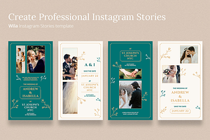 Wila - Wedding Invitation Instagram