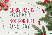 The Hohoho - A Fun Christmas Font, a Font by Avchi (Thumbnail 8 of 8)