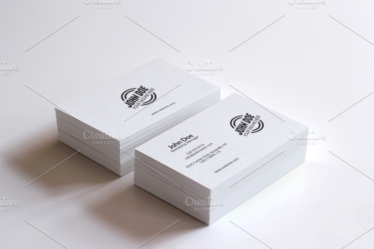 Simple business Card V3, a Business Card Template by Shahjhan (Photo 1 of 2)