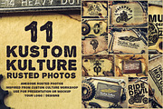Kustom Kulture Mockup, a Mockup by TSV Creative (Thumbnail 1 of 5)