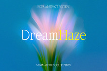 Dream Haze Flower Posters Collection by  in Graphics
