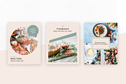 23 Instagram Posts, a Social Media Template by khoai_tây (Thumbnail 2 of 2)
