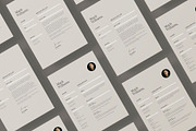 Minimal resume and cover letter, a Resume Template by Srg® (Thumbnail 1 of 5)