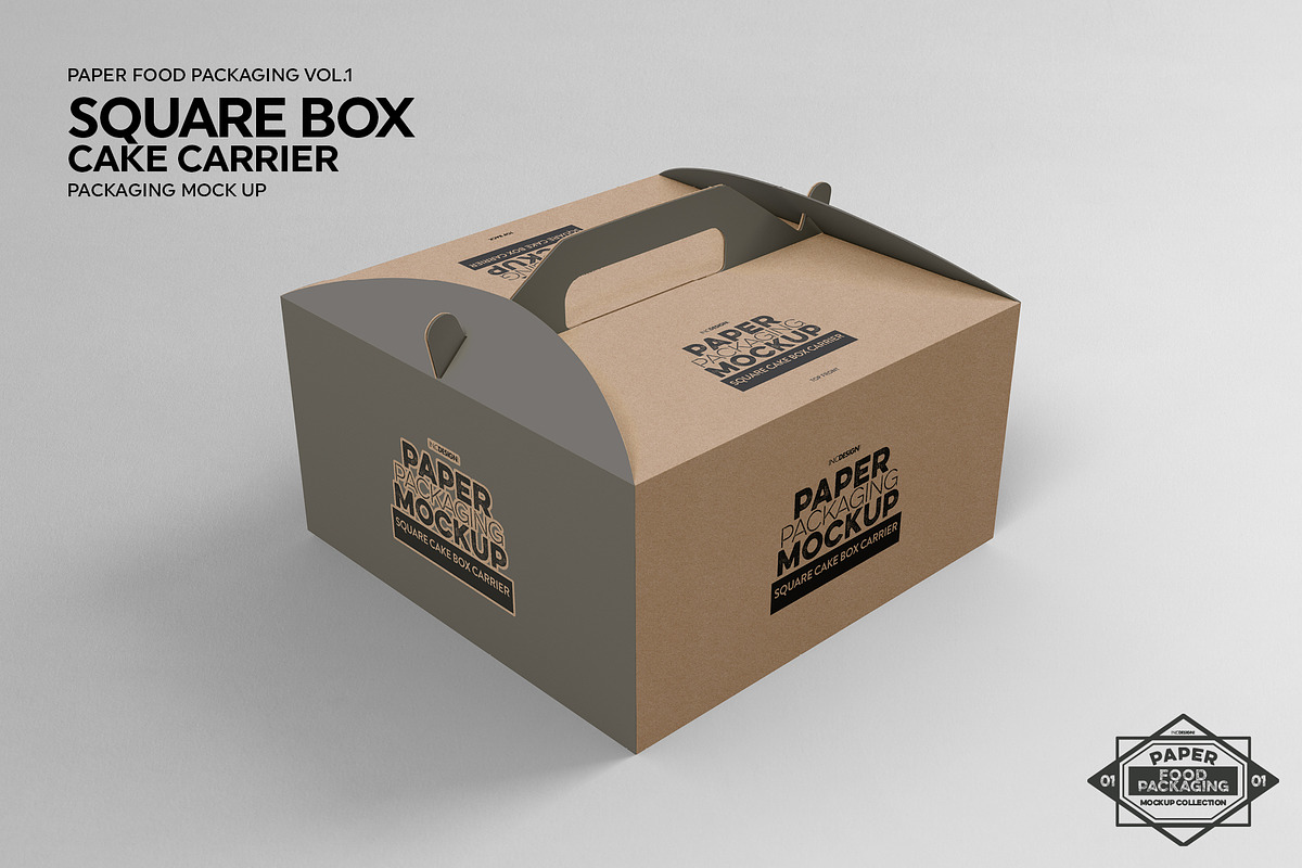 VOL.1 Paper Box Packaging Mockups, a Packaging Mockup by INCDesign (Photo 11 of 22)