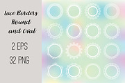 №210 Lace Frames Borders-2, a Templates & Theme by Rasveta (Thumbnail 2 of 4)