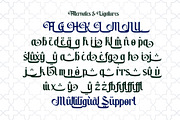 Salamy - An Arabic Style Typeface, a Handwritten Font by Afkari Studio (Thumbnail 3 of 12)