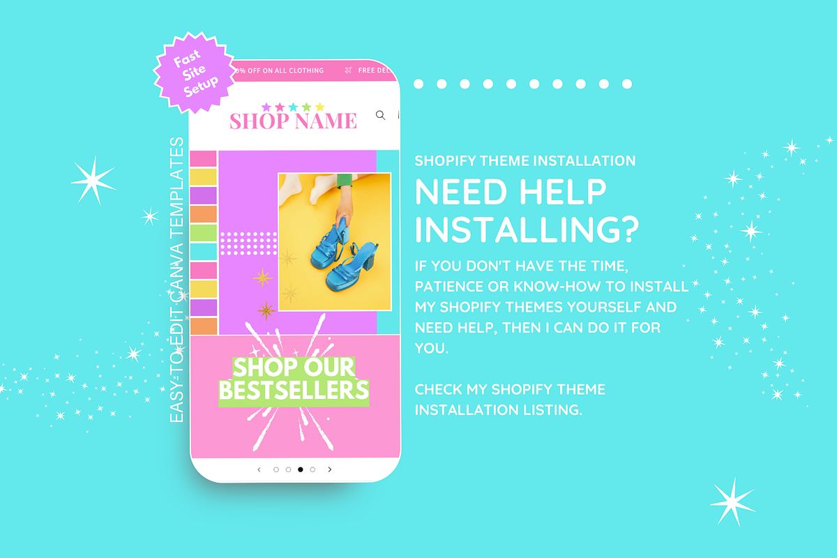 Website Banner Templates, a Shopify Template by SunshineStudioBoutique (Photo 6 of 7)