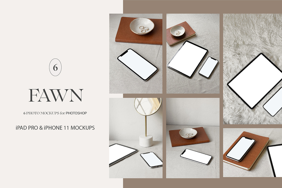 iPad Pro & iPhone 11 Mockup Bundle, an iPhone Mockup by Frame Space Studio (Photo 1 of 3)