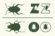 Insect AZ Font, a Symbol Font by Fourteen Letter (Thumbnail 7 of 8)