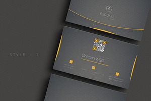 Luxury Modern Business Card - V.16