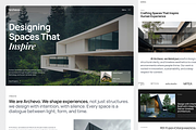 Archevo – Architecture Figma UI Kit, an UI Kit Template by TNCFlow (Thumbnail 3 of 6)