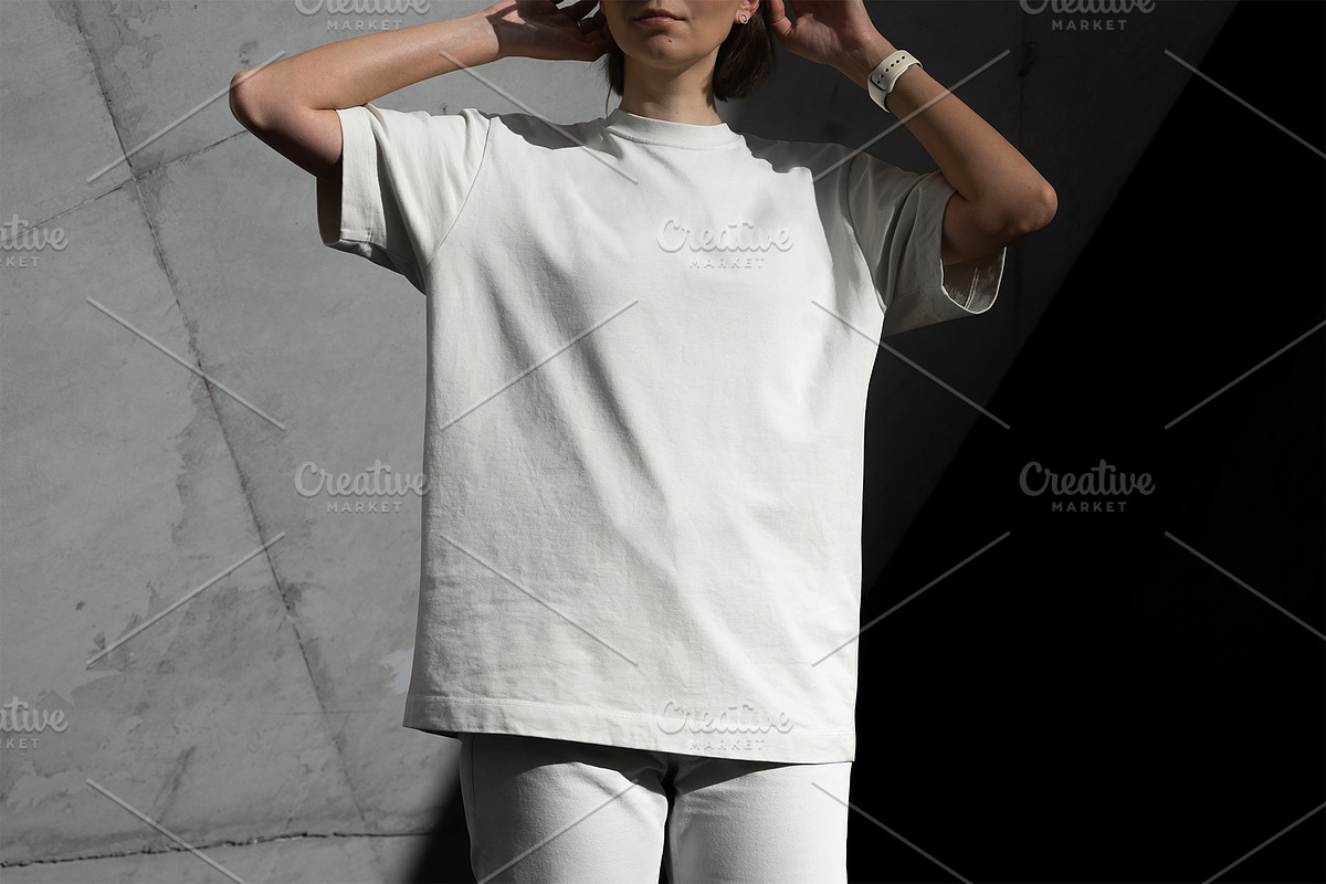 T-Shirt Mockup Bundle – 4 Scenes, a Shirt Mockup by eezo (Photo 13 of 14)
