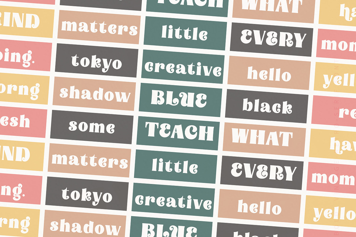 Super Lucky, a Handwritten Font by Mini_World (Photo 7 of 7)