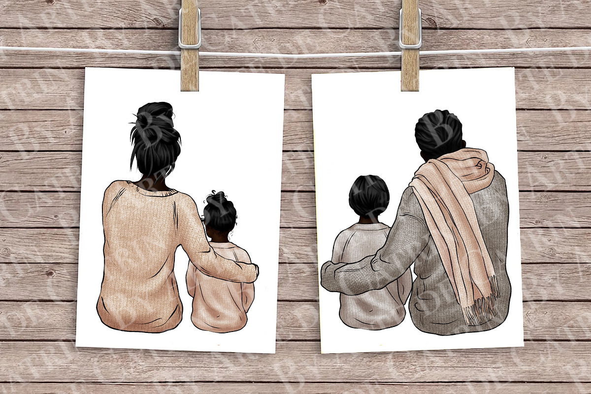 Big Christmas Family Creator, a Decorative Illustration by ArtedeCatrin (Photo 7 of 10)