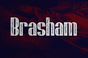 Brasham, a Sans Serif Font by sabrcreative (Thumbnail 1 of 7)