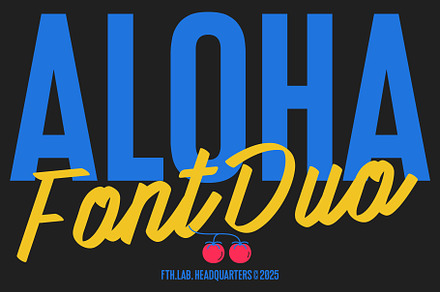 ALOHA | FONT DUO