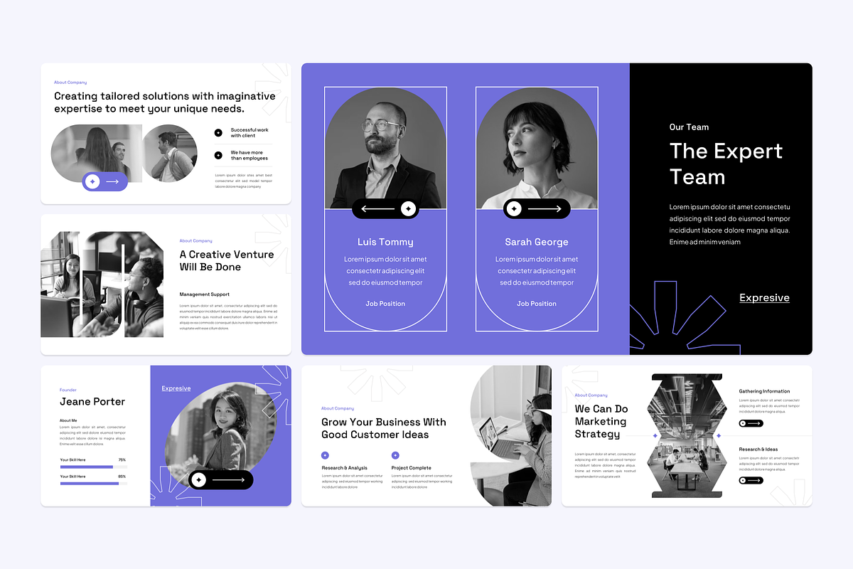 Creative Company Profile, a Presentation Template by YossyOneStd (Photo 4 of 6)