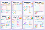 Annual Financial Review Planner, a Stationery Template by Mustafiz (Thumbnail 3 of 3)