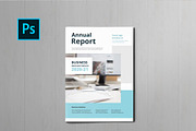 Annual Report Brochure, a Brochure Template by New Lines (Thumbnail 1 of 8)