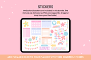 Cute Digital Life Planner 750+ pages, a Templates & Theme by SunshineStudioBoutique (Thumbnail 5 of 9)