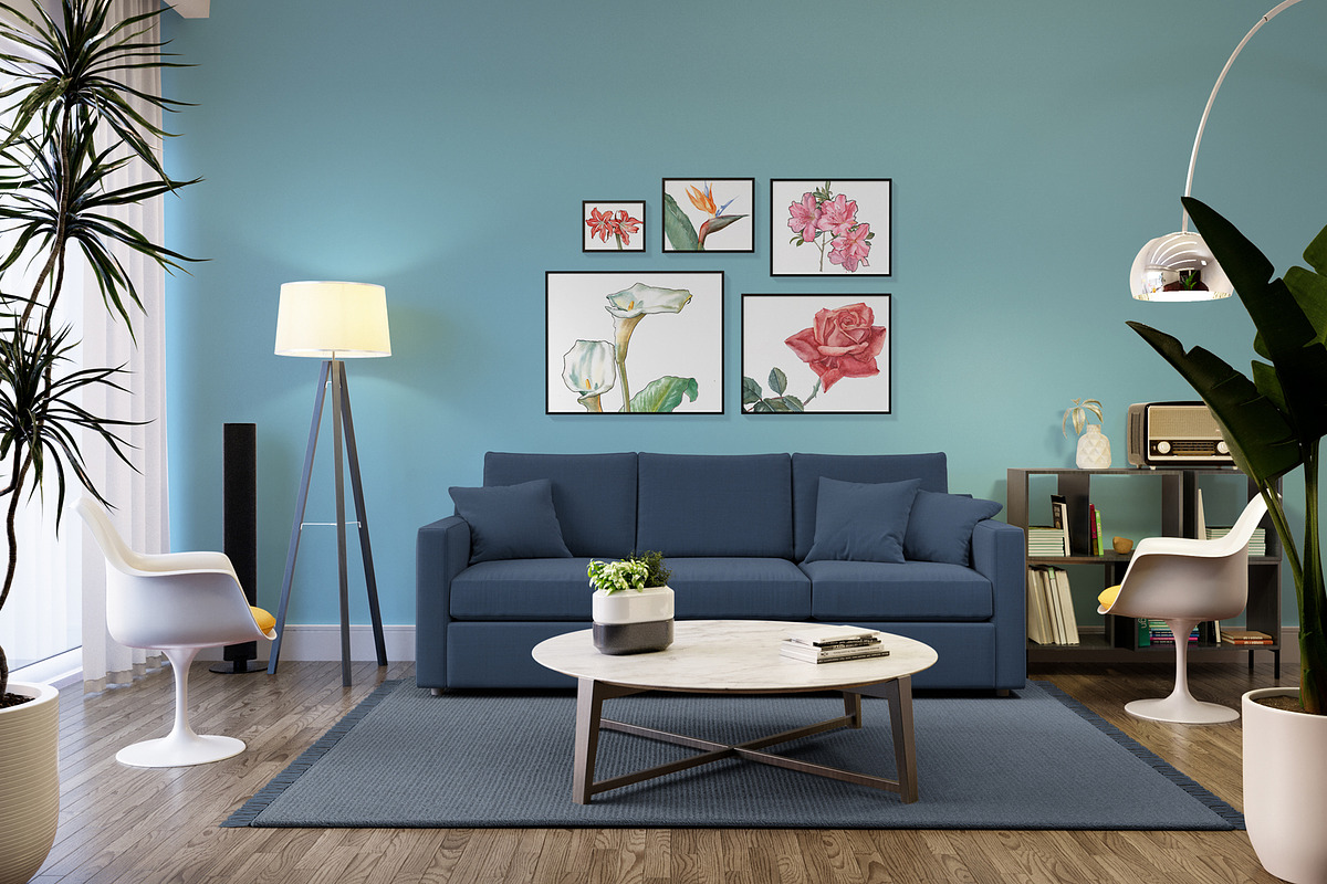 Wall Frame Mock-up, a Household Mockup by Colatudo Store (Photo 3 of 12)