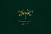 Dragonfly jewelry logo, a Branding & Logo Template by OlgaKiseleva (Thumbnail 4 of 5)