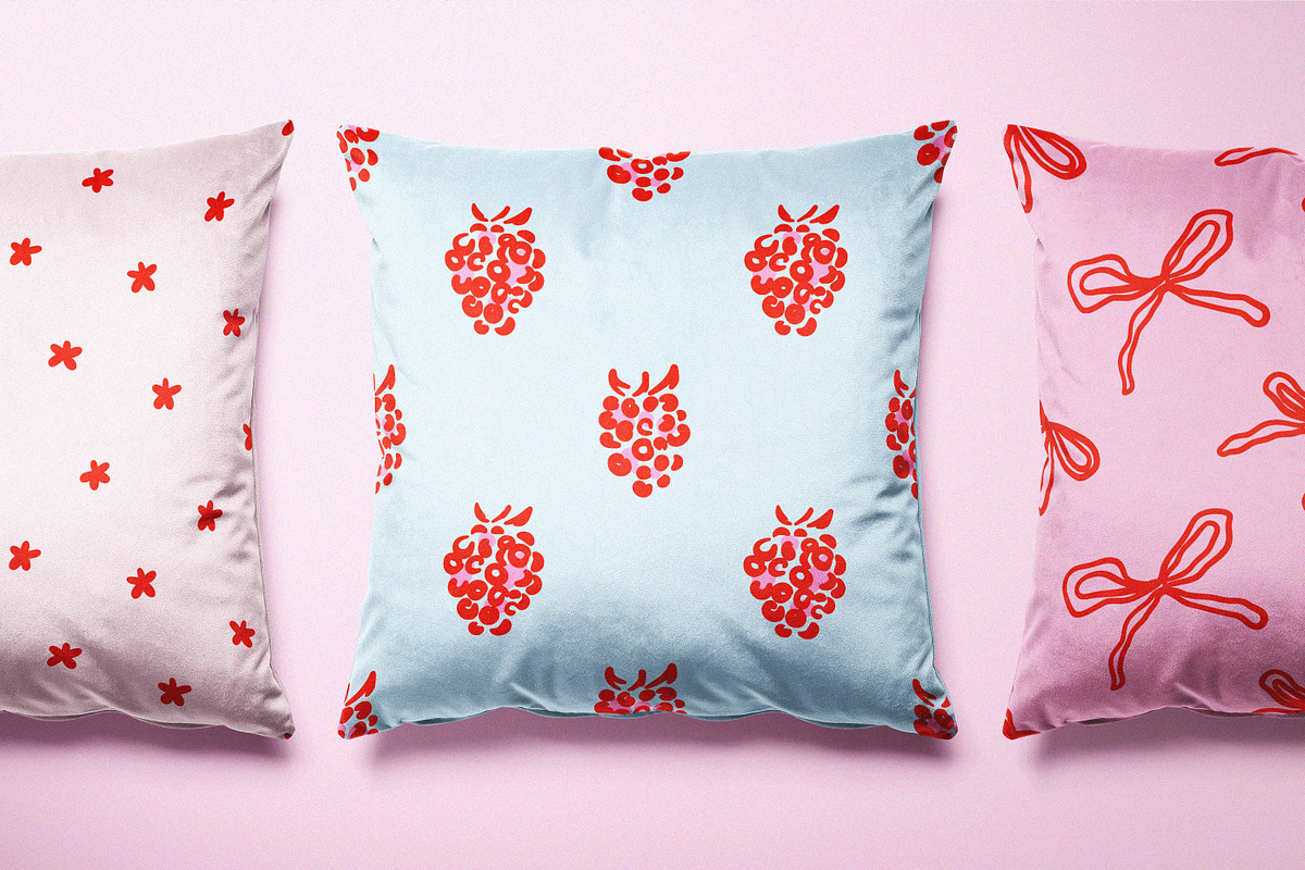 135 Whimsical Patterns and Clip Art, a Pattern Graphic by Leila Divine (Photo 3 of 23)