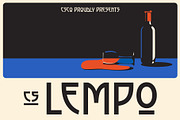 CS Lempo – Art Deco Font, a Sans Serif Font by Craft Supply Co. (Thumbnail 1 of 8)