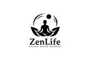 ZenLife Wellness Logo Template, a Branding & Logo Template by SANB (Thumbnail 3 of 3)